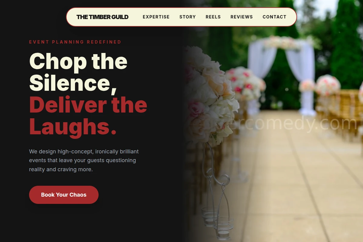 Irony Event Planning